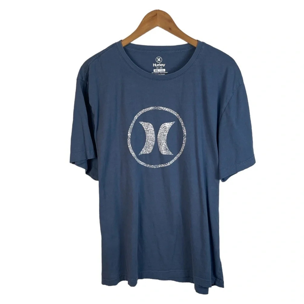 Ts879 Mens Hurley Surfing Brand Graphic Logo T Shirt Xxl